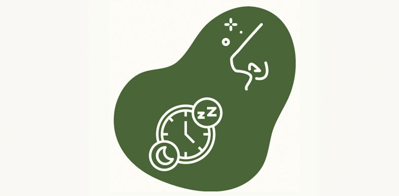 Allergy and sleep support icon for mobile