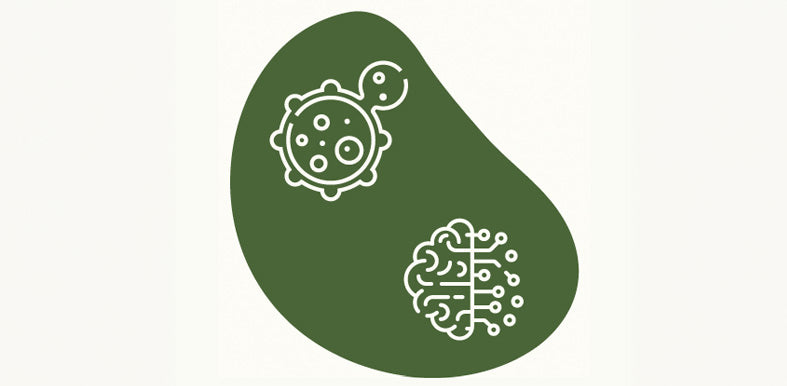 Anti-cancer and brain support icon for mobile