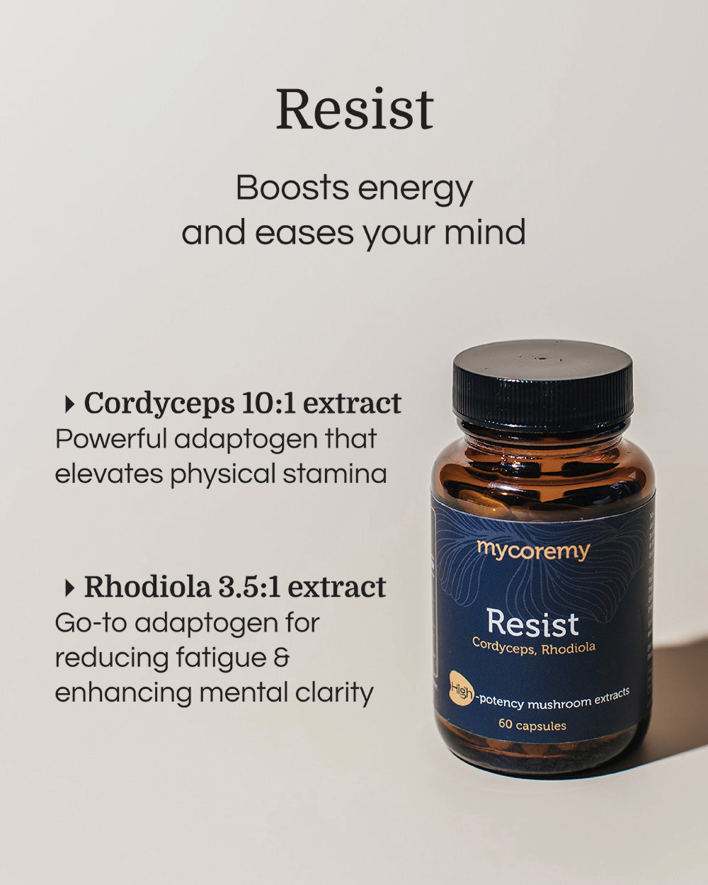 Resist Product Benefits and Ingredients